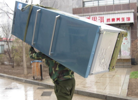 南芝国际搬家公司电视机包装